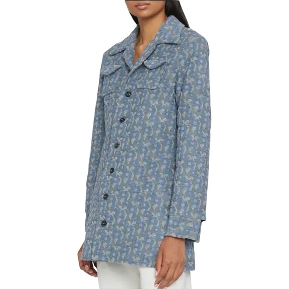 GUARANTEED AUTHENTIC Maison Margiela Jacqard Shirt Jacket Size 44 IT (US 8) - Picture 1 of 11